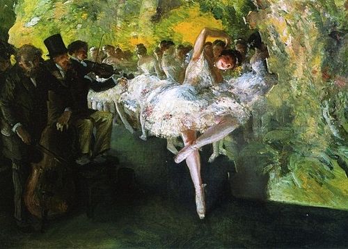 Rehearsal of the Ballet, 1910, Everett Shinn