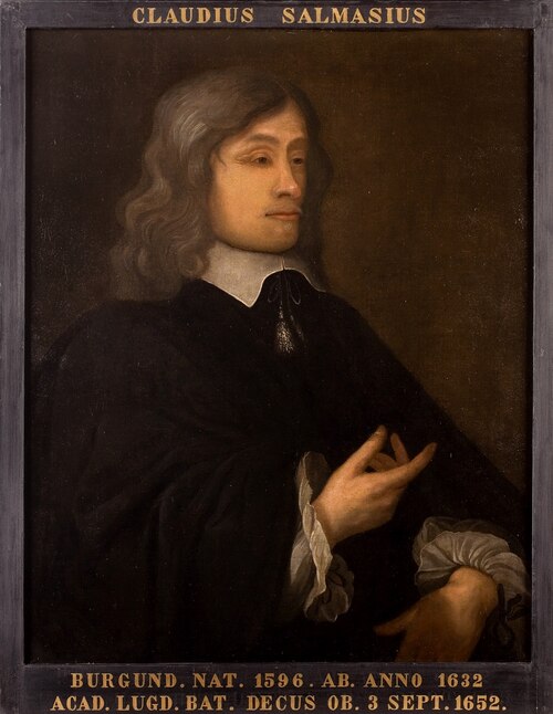 portrait de Claude Saumaise, 1601, unknown