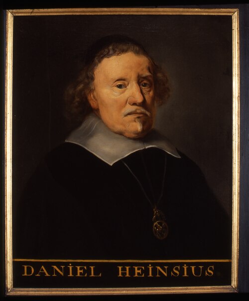 Portrait of Daniel Heinsius, 1601, unknown
