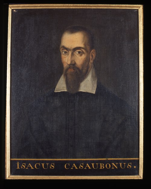 Portret van Isaac Casaubon, filoloog en theoloog, 1501, unknown