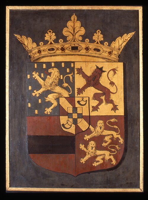 Wapenschild van prins Willem van Oranje, 1501, unknown
