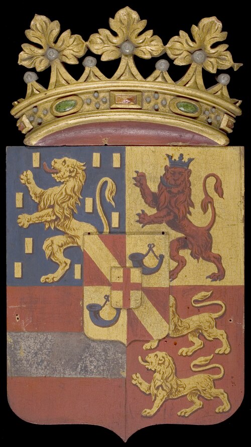 Wapenschild van prins Willem van Oranje, 1501, unknown