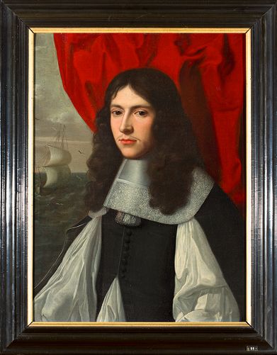 Portrait of a man, probably from the family Steengracht-Van der Poort, 1660, unknown