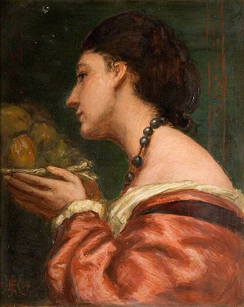 The Fruit Bearer, 1864, John Evan Hodgson