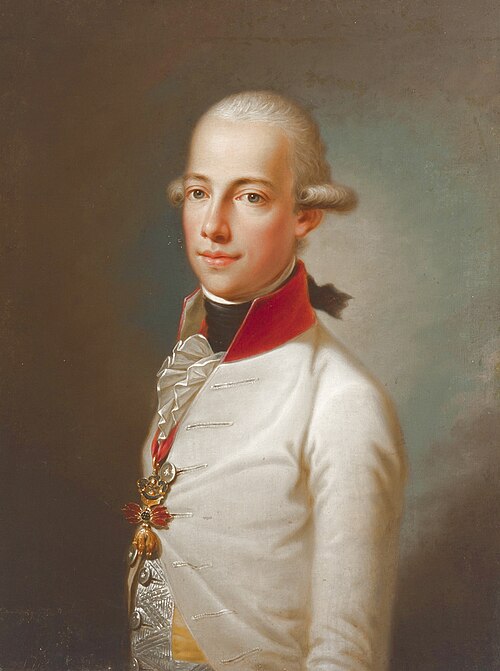 Ritratto di Giovanni arciduca d'Austria (1782-1859), 1790, Joseph Hickel