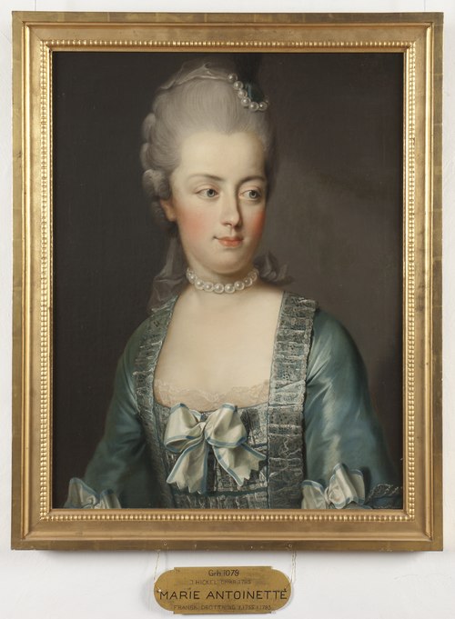 Portrait of Marie Antoinette, 1755-1793, 1773, Joseph Hickel