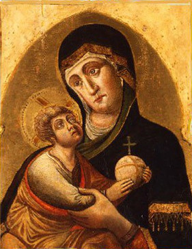 Madonna in trono col Bambino, , Alvise Vivarini