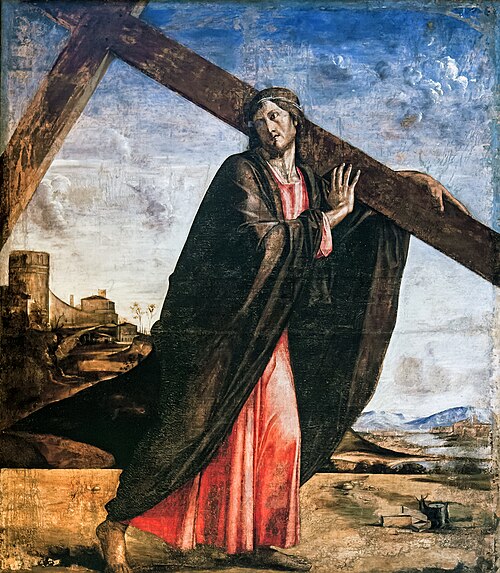 Le portement de croix, 1450, Alvise Vivarini