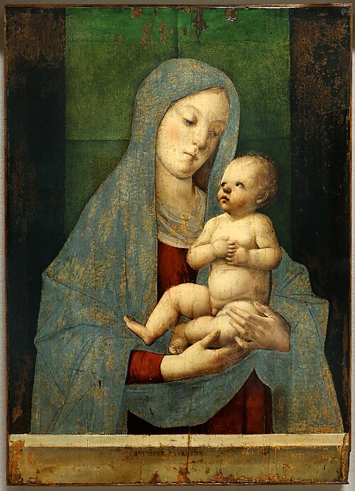 Vierge à l'Enfant, , Alvise Vivarini