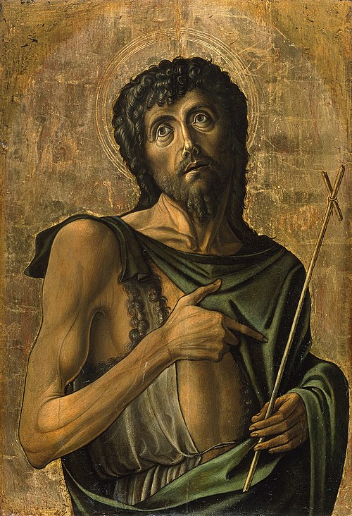 Saint John the Baptist, 1475, Alvise Vivarini
