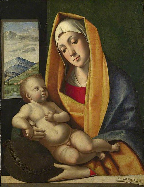 The Virgin and Child, 1483, Alvise Vivarini