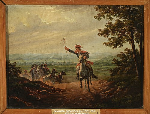 Cracovian wedding, 1842, Janvier Suchodolski