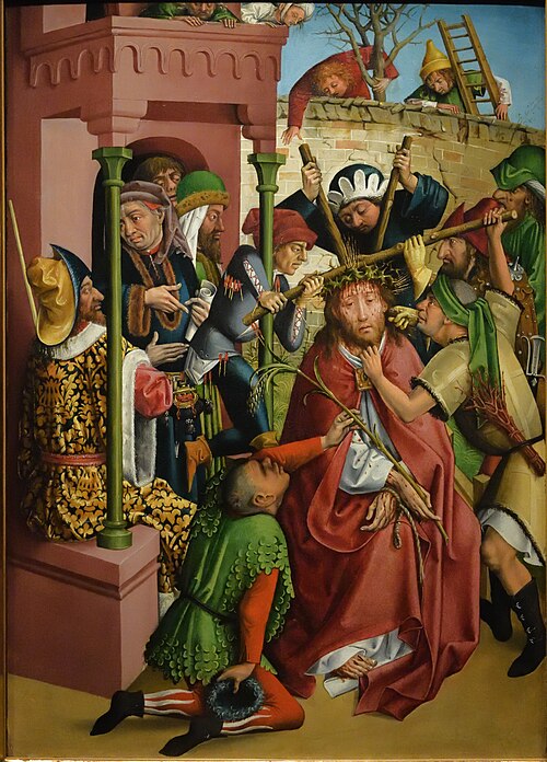 Dornenkrönung, 1450, Maître de la Passion de Karlsr