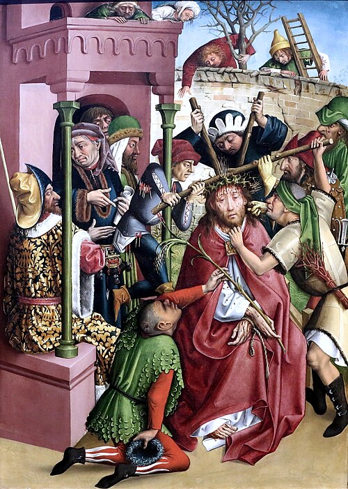 Dornenkrönung Christi, 1450, Maître de la Passion de Karlsr