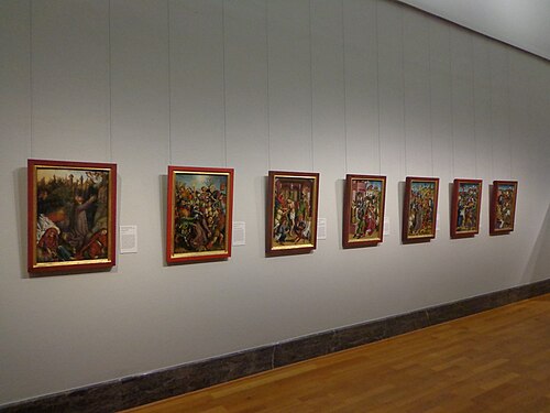 The Karlsruhe Passion, 1450, Maître de la Passion de Karlsr