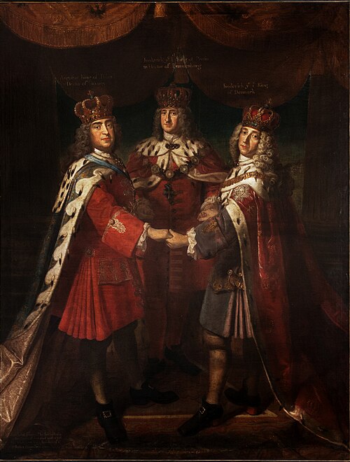 Meeting of Three Kings, 1709, Samuel Theodor Gericke