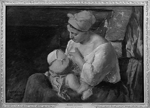 Mother and Child, 1876, Wyatt Eaton