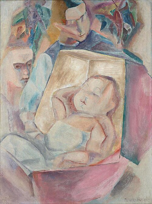 Child in a pram, 1925, Frances Hodgkins