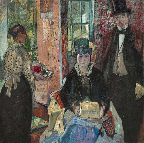 The Edwardians, 1918, Frances Hodgkins