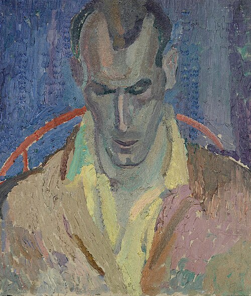 Portrait of Arthur Lett-Haines, 1920, Frances Hodgkins