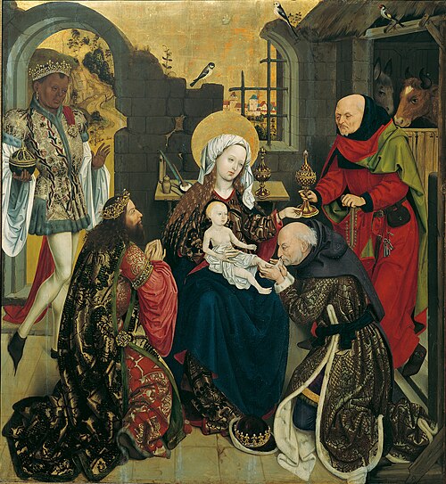 Anbetung der Hl. Drei Könige, 1470, Master of the Schotten Altarpiece