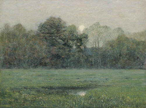 Midsummer Moonrise, 1892, Dwight William Tryon