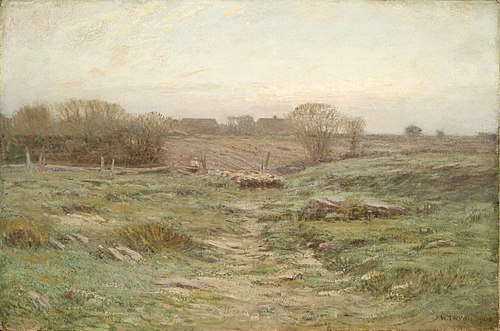 Landscape (Sheep in the Valley), 1900, Dwight William Tryon