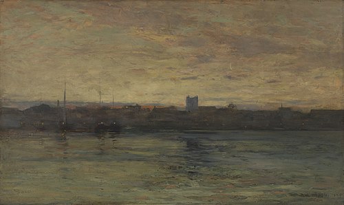 Daybreak, Fairhaven, 1885, Dwight William Tryon
