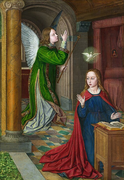 Annonciation, 1490, Jean Hey