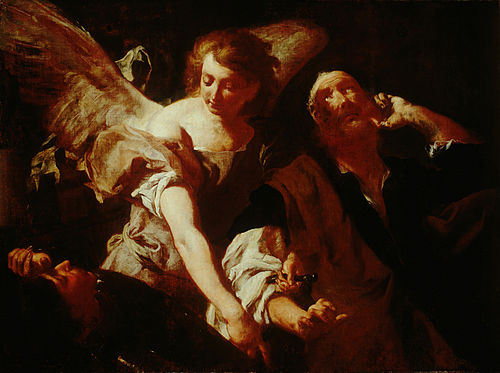 Saving Saint Peter from prison, 1750, Federico Bencovich