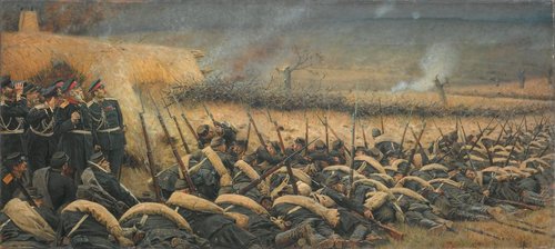 Before the attack. At Plevna, 1881, Vasily Vereshchagin