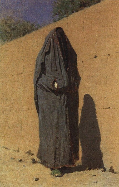 Uzbek woman in Tashkent, 1873, Vasily Vereshchagin