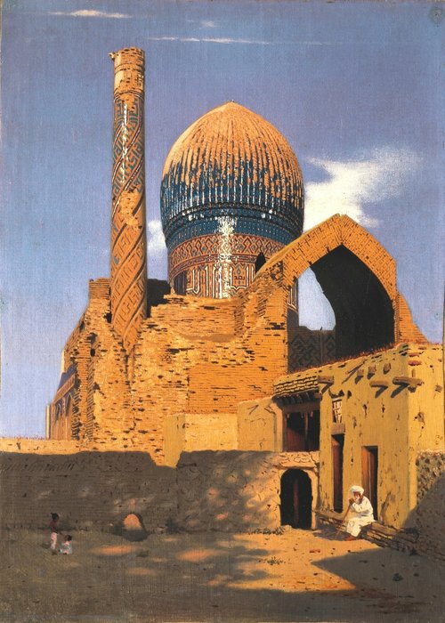 Gur Emir mausoleum. Samarkand, 1869, Vasily Vereshchagin