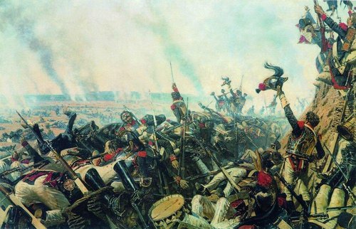 The end of Borodino battle, 1899, Vassili Verechtchaguine