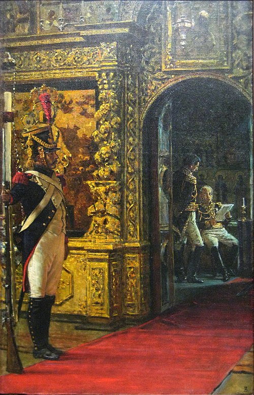 Marshal Davout in Chudov Monastery, , Vassili Verechtchaguine