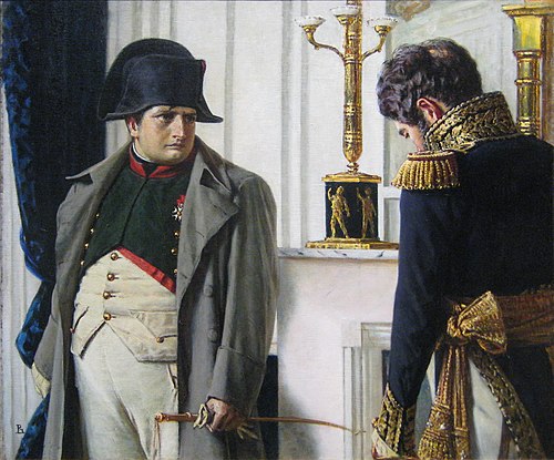 Napoleon and general Lauriston, , Vassili Verechtchaguine