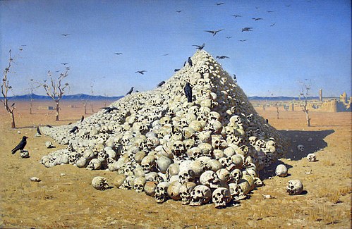 Apothéose de la guerre, 1871, Vassili Verechtchaguine