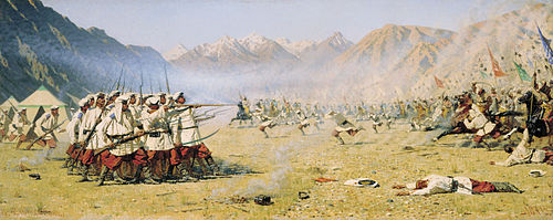 L'Attaque surprise, 1871, Vassili Verechtchaguine
