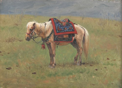 Himalayan Ponies, 1875, Vassili Verechtchaguine