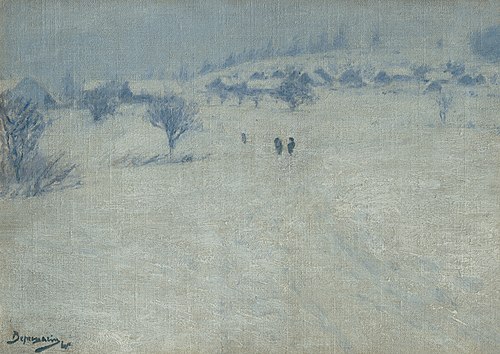 Winter Landscape, 1890, Vassili Verechtchaguine