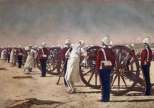 Suppression of the Indian Revolt by the English, 1884, Vassili Verechtchaguine