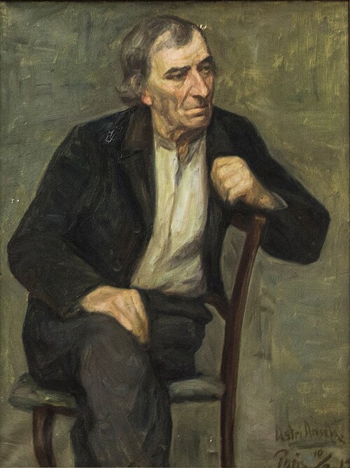 Portrait of a Man, 1915, Astri Aasen
