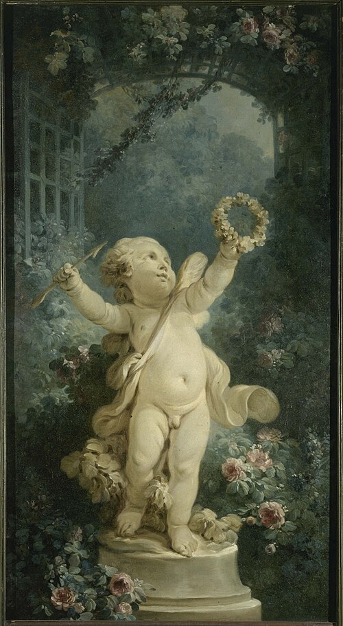 L'Amour triomphant, 1801, Jean-Honoré Fragonard