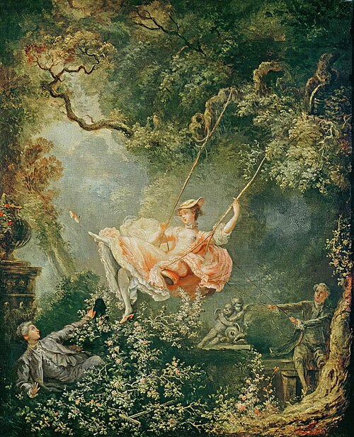 L'escarpolette, , Jean-Honoré Fragonard