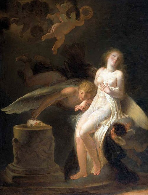 Le sacrifice de la rose, , Jean-Honoré Fragonard