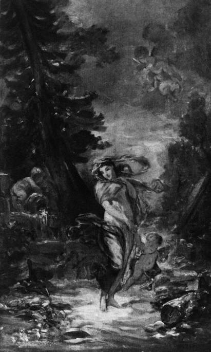 Winter, 1800, Jean-Honoré Fragonard