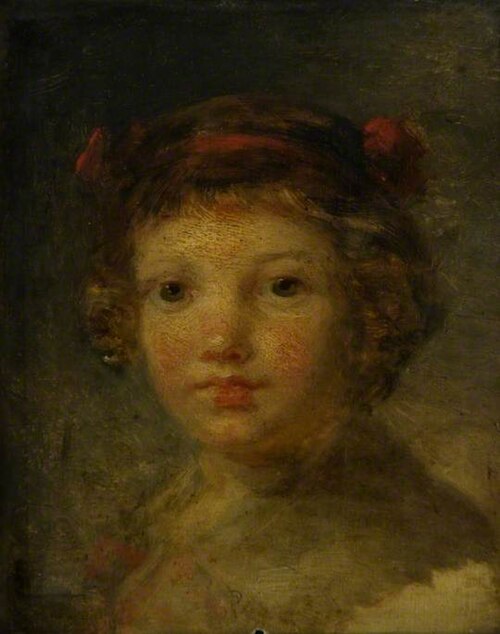 A Child's Head, , Jean-Honoré Fragonard