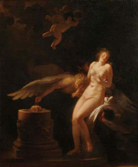 Le sacrifice de la rose, 1750, Jean-Honoré Fragonard