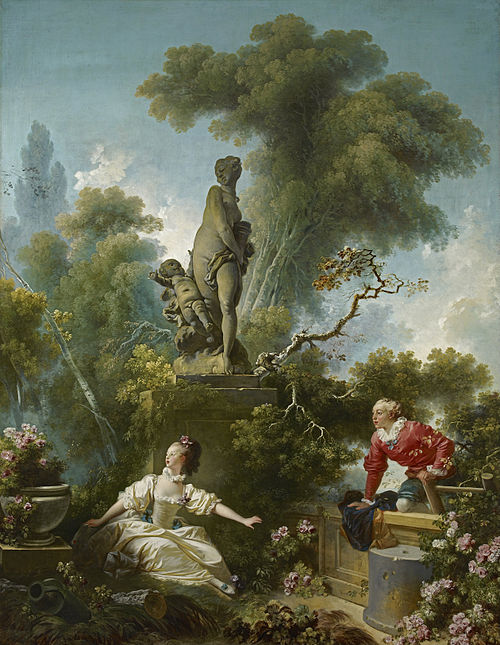 La Rencontre, 1771, Jean-Honoré Fragonard
