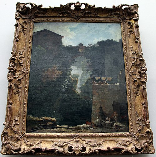 Cascatelles de Tivoli, 1761, Jean-Honoré Fragonard
